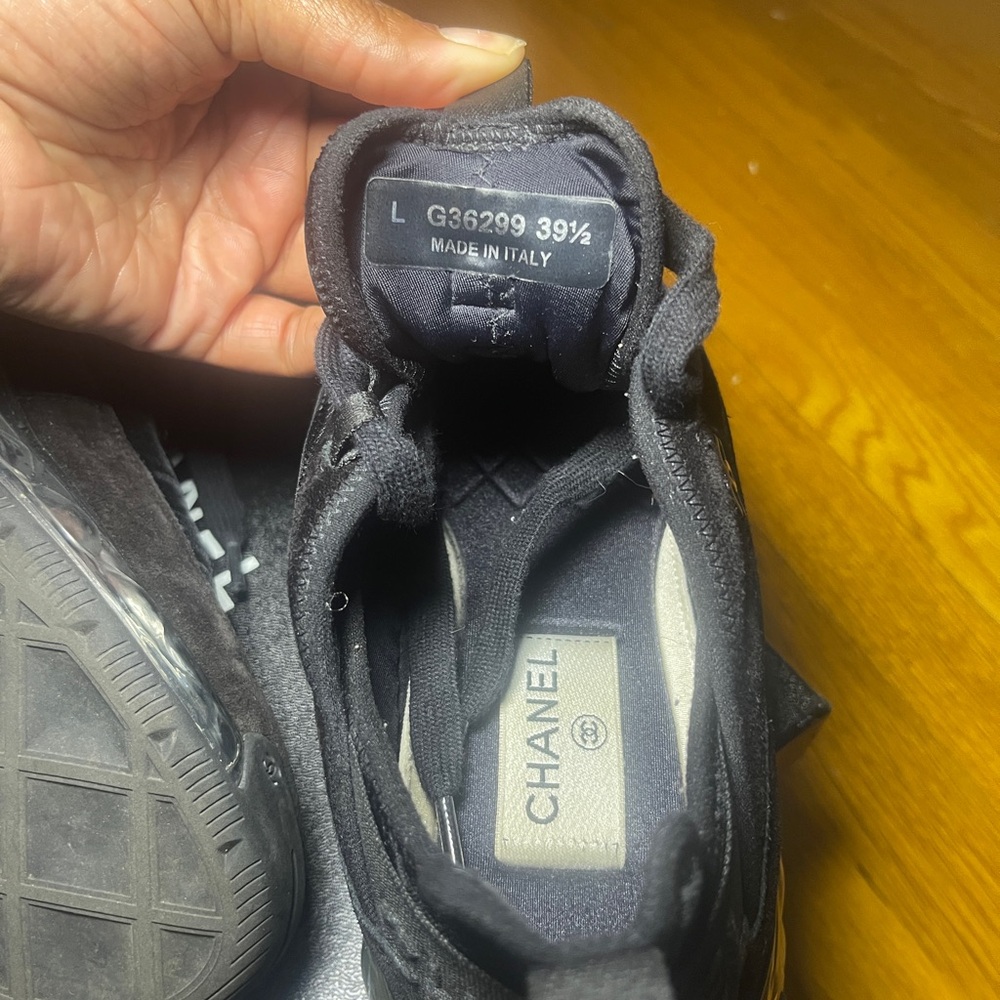 Chanel Black Sneakers - Picture 6 of 7
